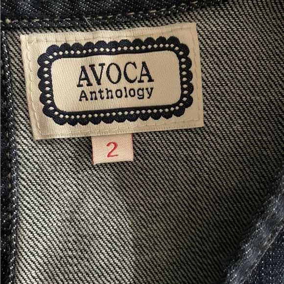 AVOCA Anthology Cotton & Denim top - Picture 3 of 3
